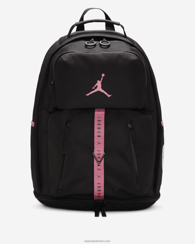 Unissex Mochila Esportiva Jordan 42484e386 Preto/pinkicle Air Jordan