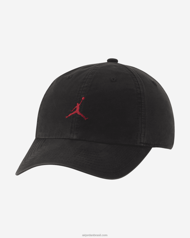 Unissex Jordan Jumpman Heritage86 42484e1201 Preto/vermelho Academia Air Jordan