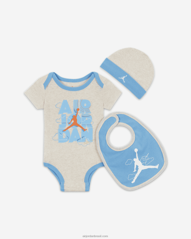 Conjunto Infantil De Body, Chapéu E Sapatinhos Preto E Dourado Da Jordan 42484e1672air Jordan