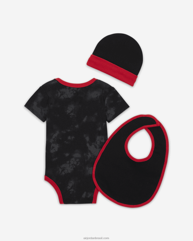 Conjunto Infantil De Body Com 3 Peças Retrô Air Jordan 3 42484e1409air Jordan