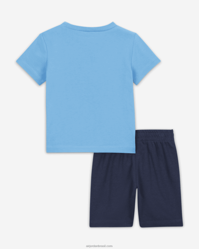 Conjunto Infantil De Short Jumbo Jumpman Jordan 42484e755 Marinha Da Meia-noite Air Jordan