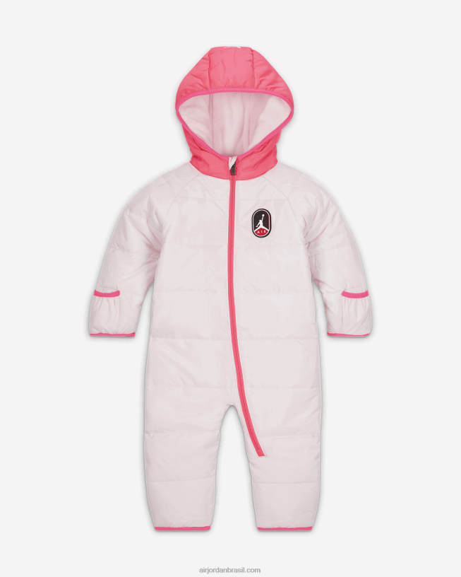 Crianças Macacão De Neve Jordan Baby 42484e1514 Espuma Rosa Air Jordan