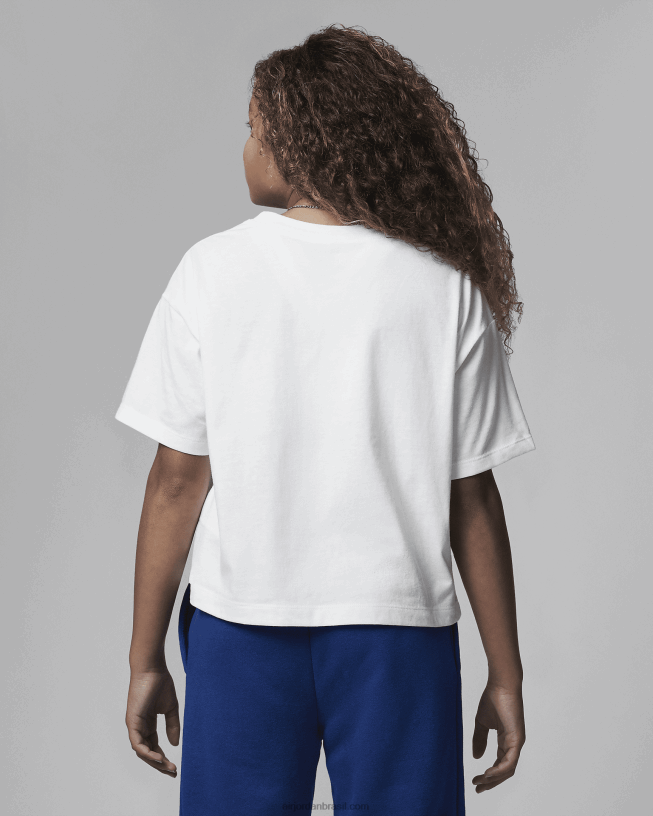 Crianças Jordânia 42484e1126 Branco/azul Gelo Air Jordan