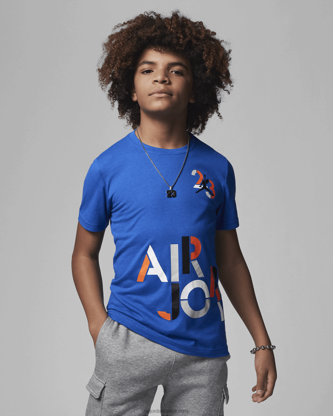 Camiseta Infantil Air Jordan Wrap Attack 42484e579 Jogo Real Air Jordan