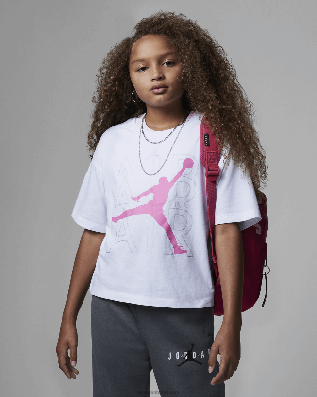 Camiseta Infantil Estampada Jordan Air Shine 42484e1030air Jordan