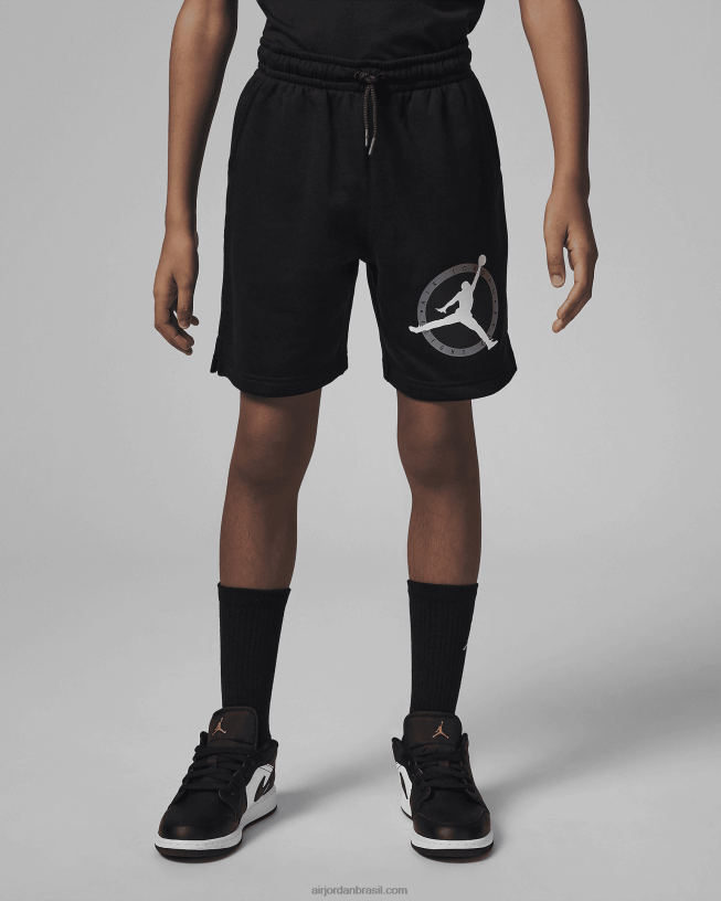 Short De Lã Jordan Flight Mvp 42484e445 Preto Air Jordan