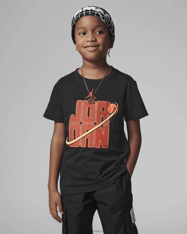 Camiseta Infantil Jordan Dunk On Mars 42484e528air Jordan