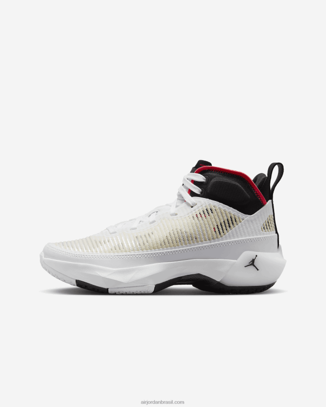 Crianças Air Jordan Xxxvii 42484e646 Branco/sirene Vermelho/preto Air Jordan