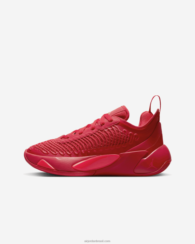 Crianças Lucas 1 42484e510 Vermelho Universitário/carmesim Brilhante/ouro Metálico Air Jordan