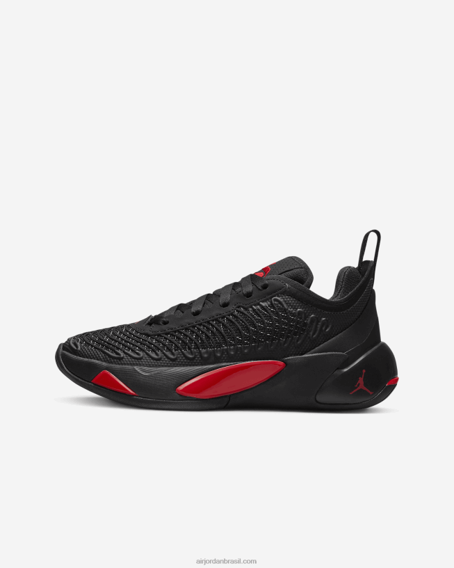 Crianças Lucas 1 42484e511 Preto/cinza Escuro/vermelho Universitário Air Jordan