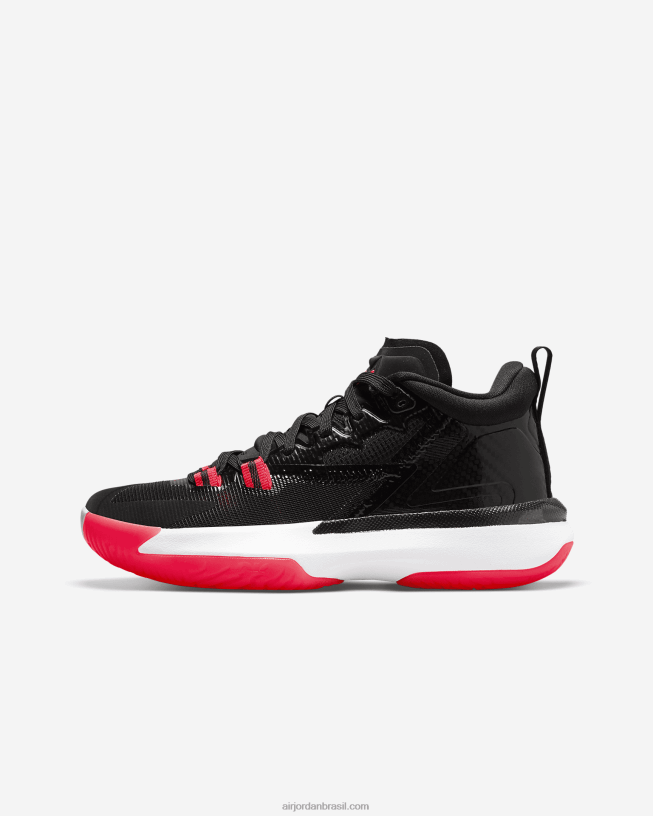 Crianças Sião 1 42484e759 Preto/branco/carmesim Brilhante Air Jordan