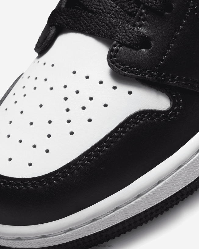 Crianças Air Jordan 1 Baixo 42484e746 Preto/branco/vermelho Fogo Air Jordan