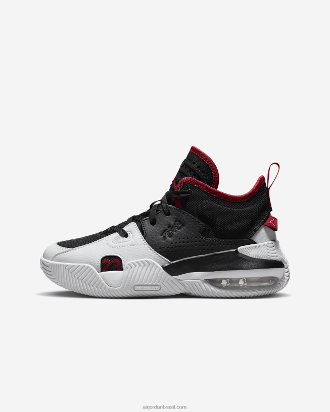 Crianças Jordan Permanecer Leal 2 42484e243 Preto/ginásio Vermelho/branco Air Jordan