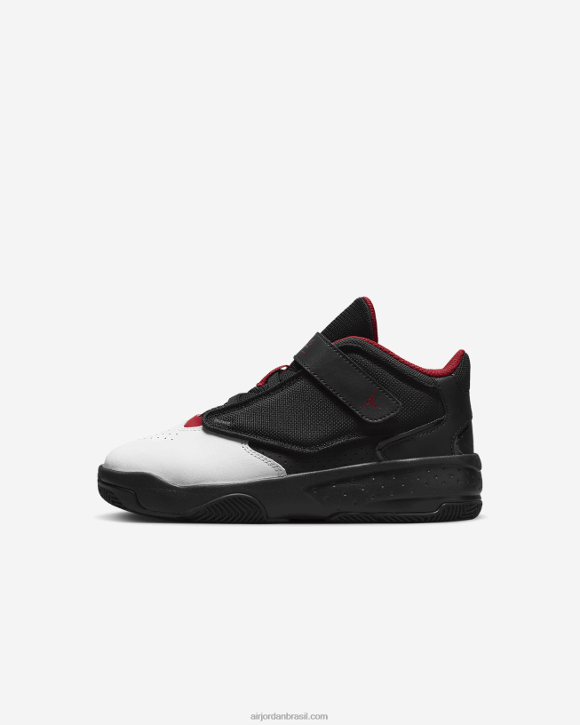 Crianças Jordan Max Aura 4 42484e329 Preto/branco/vermelho Ginásio Air Jordan