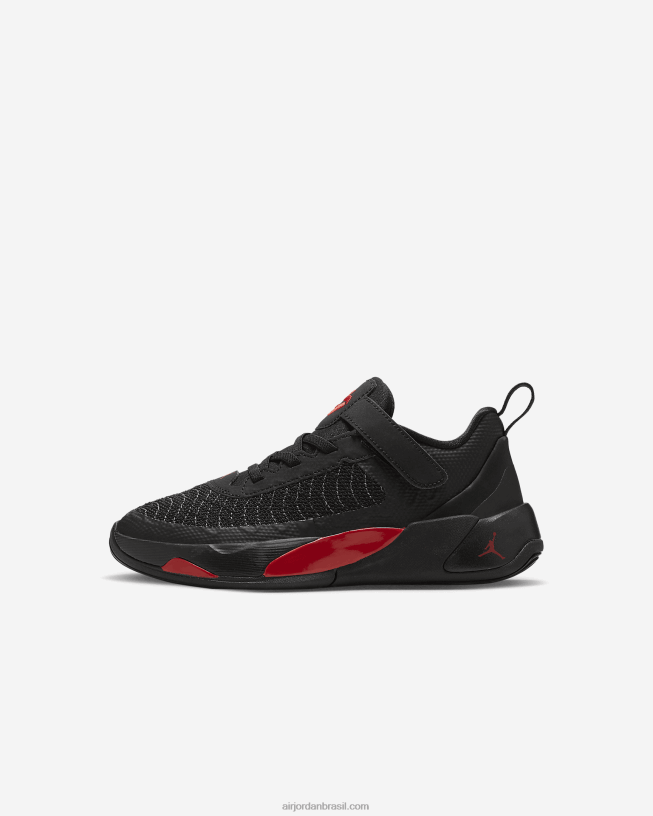 Crianças Lucas 1 42484e297 Preto/cinza Escuro/vermelho Universitário Air Jordan