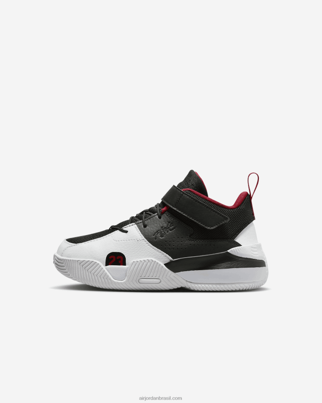 Crianças Jordan Permanecer Leal 2 42484e1333 Preto/ginásio Vermelho/branco Air Jordan