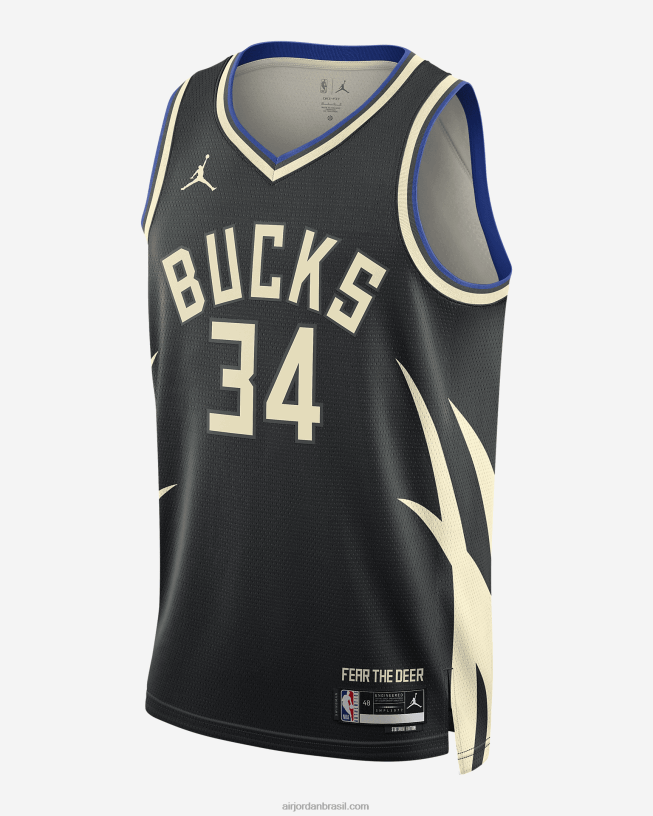 Homens Edição Do Extrato Do Milwaukee Bucks 42484e1777air Jordan