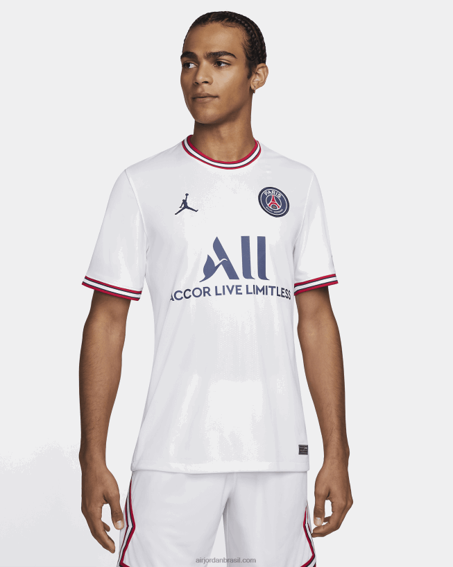 Homens Paris Saint-germain 2021/2022 Estádio Quarto 42484e884air Jordan