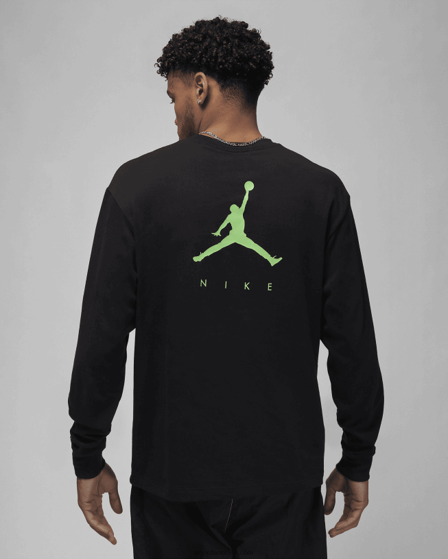 Homens Voo Da Jordânia Mvp 85 42484e1181 Preto/verde Elétrico Air Jordan