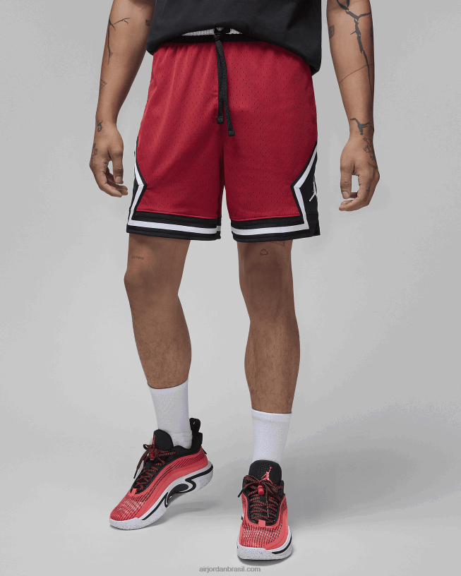 Masculino Esporte Jordan Dri-fit 42484e892 Vermelho Ginásio/preto/vermelho Ginásio/vermelho Ginásio Air Jordan