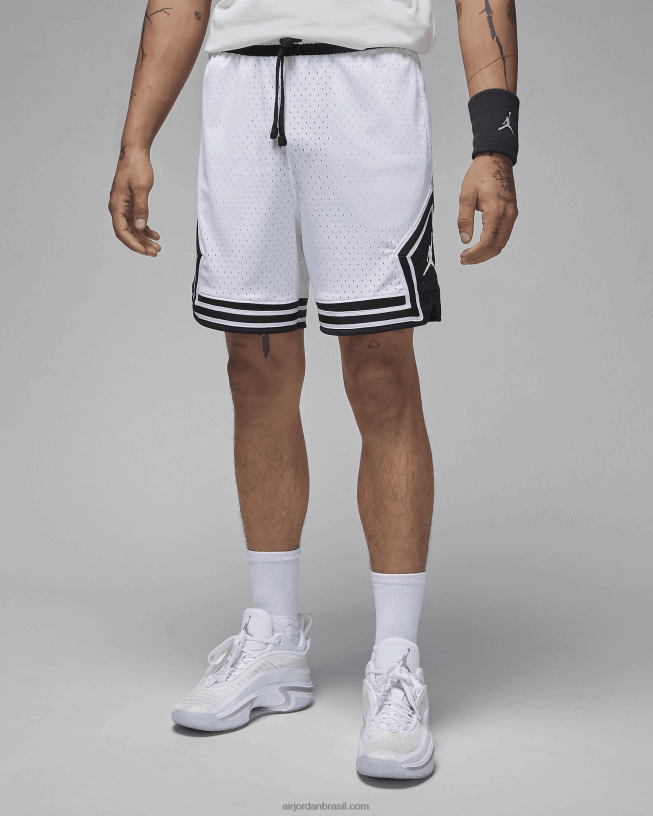 Masculino Esporte Jordan Dri-fit 42484e893 Branco/preto/branco Air Jordan