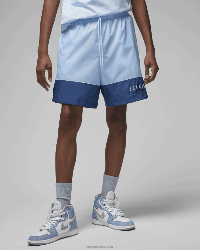 Homens Fundamentos Da Jordânia 42484e1222 Azul Gelo/azul Francês/preto Air Jordan