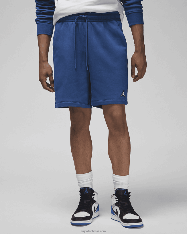 Lã Masculina Jordan Brooklyn 42484e1018 Azul Francês/branco Air Jordan