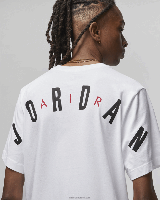 Homens Ar Da Jordânia 42484e362 Branco/preto/vermelho Ginásio Air Jordan