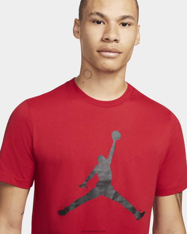 Homens Jordan Jumpman 42484e1357 Academia Vermelho/preto Air Jordan