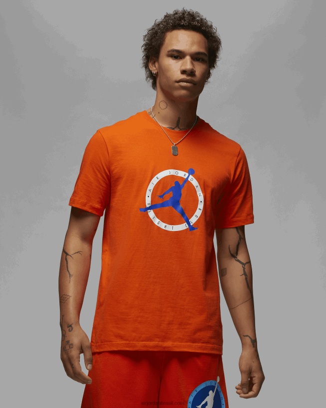 Homens Voo Da Jordânia Mvp 42484e49 Laranja Do Rush Air Jordan