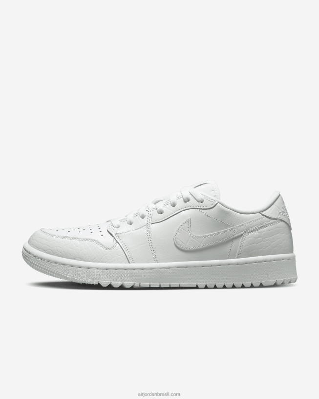 Homens Air Jordan 1 Baixo G 42484e198 Branco/platina Pura/branco Air Jordan