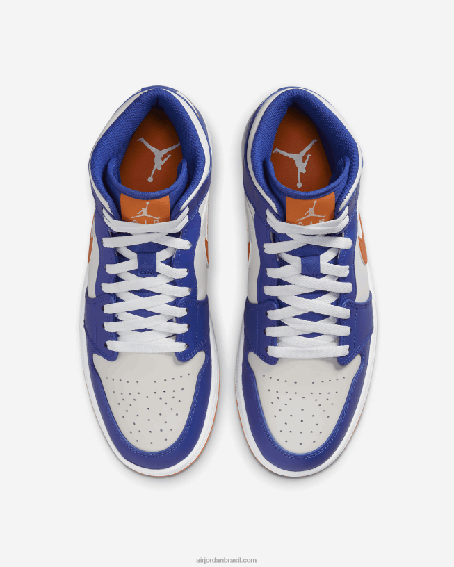 Feminino Air Jordan 1 Meadows 42484e2 Jogo Real/fantasma/branco/rush Orange Air Jordan