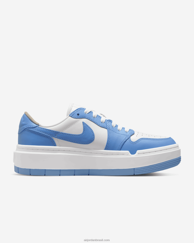 Feminino Air Jordan 1 Elevar Baixo Se 42484e90 ônix Branco/azul Universitário Air Jordan