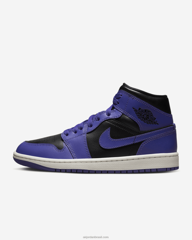 Mulheres Air Jordan 1 Miados 42484e141 Preto/vela/dark Concord Air Jordan